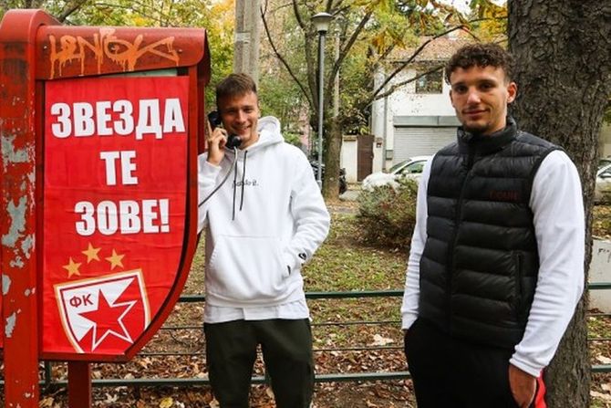 Njegoš Petrović, Strahinja Eraković, FK Crvena zvezda, superliga srbije Njegoš Petrović, Strahinja Eraković, FK Crvena zvezda, superliga srbije