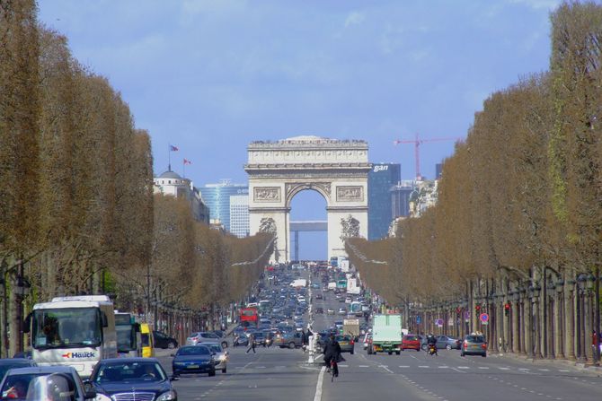 Trijufalna kapija, Pariz, Francuska