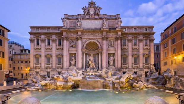 Fontana Di Trevi, Rim, Italija