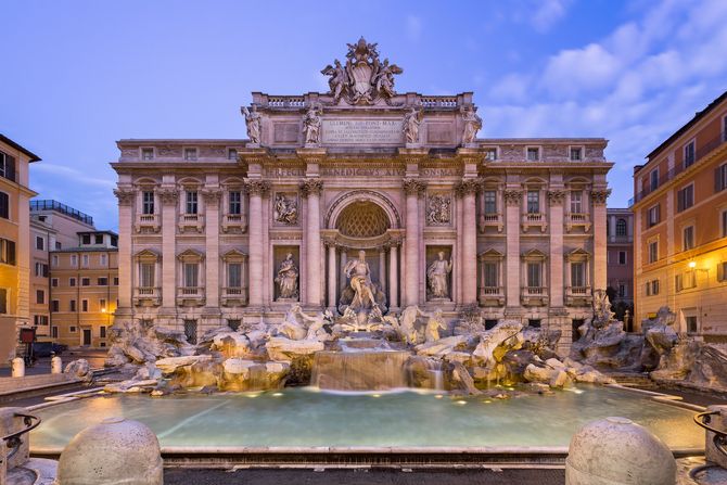 Fontana Di Trevi, Rim, Italija Fontana Di Trevi, Rim, Italija