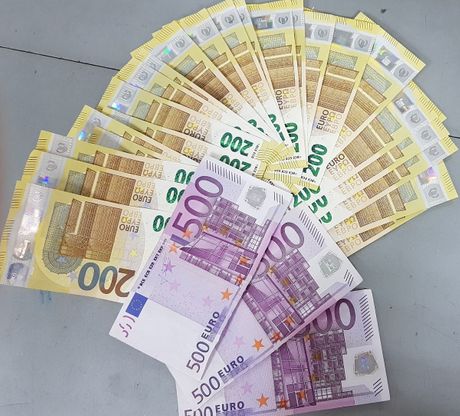 Neprijavljene devize, pare, švedska kruna, evro