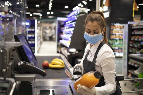 supermarket, kasa, kasirka supermarket, kasa, kasirka