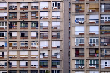 Kragujevac panorama stanovanje stambena zgrada