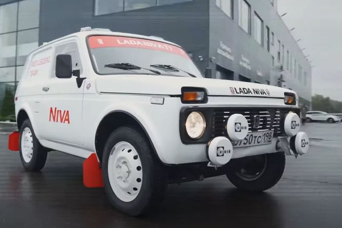 Lada Niva T1, Dakar reli