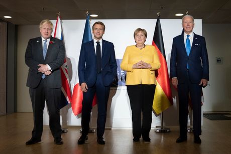 Džo Bajden Emanuel Makron Angela Merkel Boris Džonson G20 samit Rim