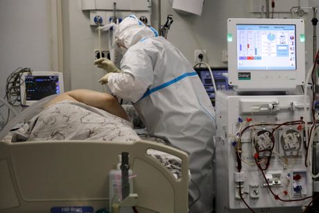Kovid Korona virus bolnica Rusija Russia