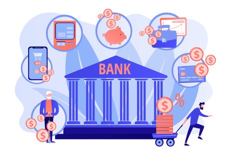 banka - ilustracija