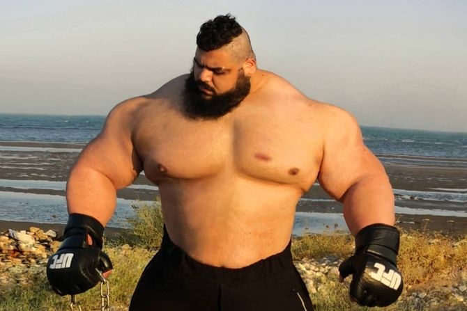 Sajadg Haribi Iranian hulk