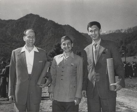 Stevan Kragujević Mijalko Todorović Koča Popović Slobodan Penezić Krcun Sutjeska 1958 Stevan Kragujević Mijalko Todorović Koča Popović Slobodan Penezić Krcun Sutjeska 1958