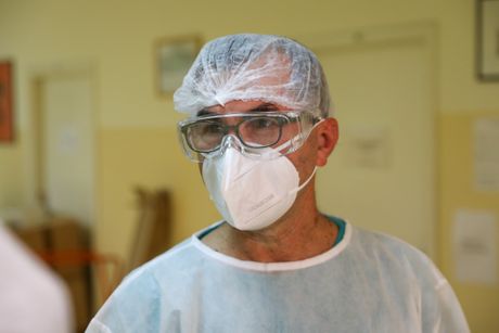 Potpukovnik dr Ivo Udovičić, anesteziolog reanimatolog