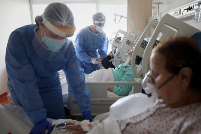 Bosna, korona virus, pacijenti kovid bolnica, crvena zona Bosna, korona virus, pacijenti kovid bolnica, crvena zona