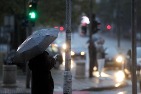 Kiša u Beogradu, jesen