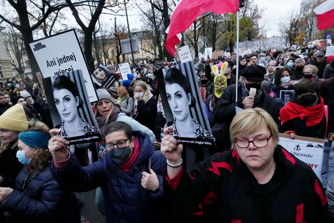 Protest u Poljskoj protiv zakona o abortusu