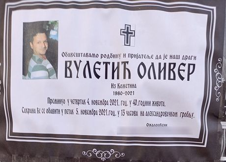 Umrlice Vuletić Ljubisav Oliver