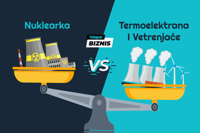 Nuklearka vs Termoelektrana i vetrenjace, Biznis