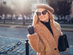 Kaput, teddy coat, žena, moda, jesen, zima