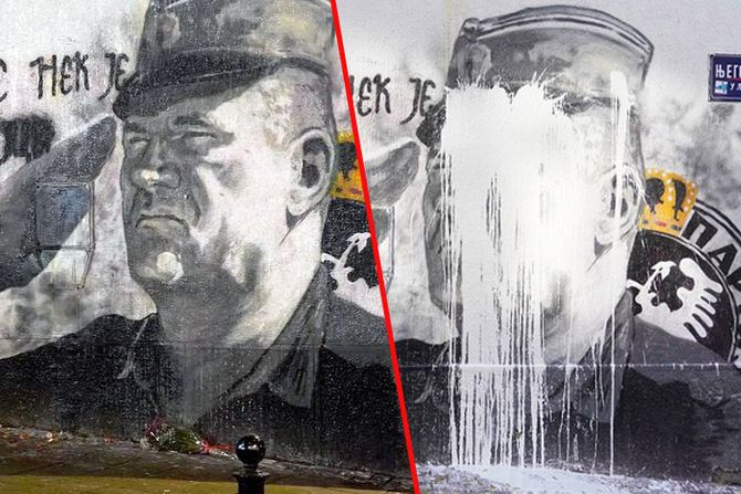 Mural Ratko Mladić