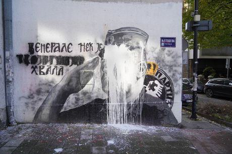 Mural Ratko Mladić