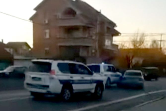 Potera BMW Interventna Policija Zemun