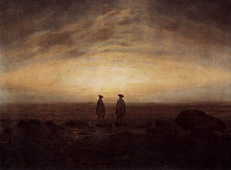 Caspar David Friedrich Two Men by the Sea Caspar David Friedrich Two Men by the Sea