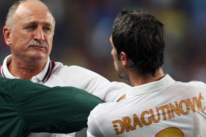 Ivica Dragutinović, Luis Felipe Skolari Ivica Dragutinović, Luis Felipe Skolari