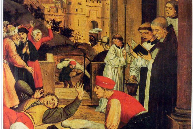 Justinijanova kuga, Sveti Sevastijan, Žos Liferinks, Istorija umetnosti, Kasna antika, Srednji vek, Renesansa Justinijanova kuga, Sveti Sevastijan, Žos Liferinks, Istorija umetnosti, Kasna antika, Srednji vek, Renesansa