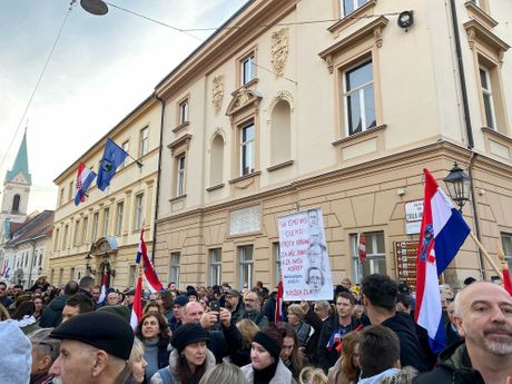 Protest, Hrvatska, Zagreb Protest, Hrvatska, Zagreb