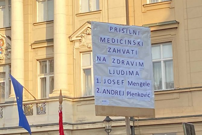 Protest, Hrvatska, Zagreb