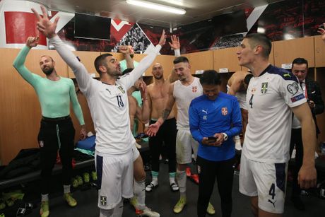 Fudbalska reprezentacija Srbije, Portugal, Lisabon, slavlje