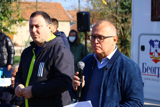 Goran Vesić i Miroslav Čučković Stubline