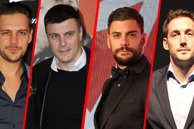 Miloš Biković, Vuk Kostić, Milan Marić, Petar Strugar