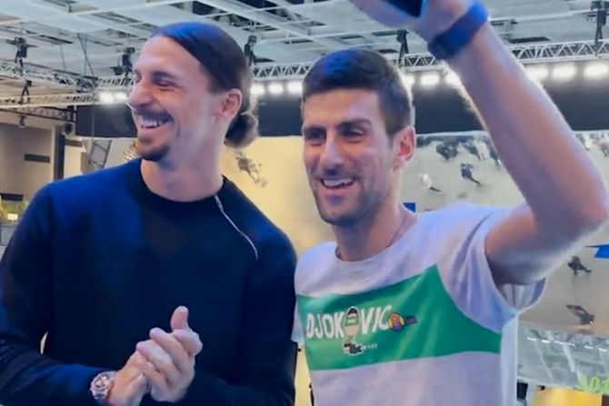 Novak Đoković, Zlatan Ibrahimović Novak Đoković, Zlatan Ibrahimović