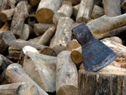 Sekira drvo drva ogrev