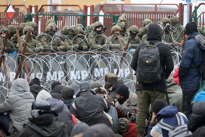 Izbeglice Poljska Belorusija granica migranti