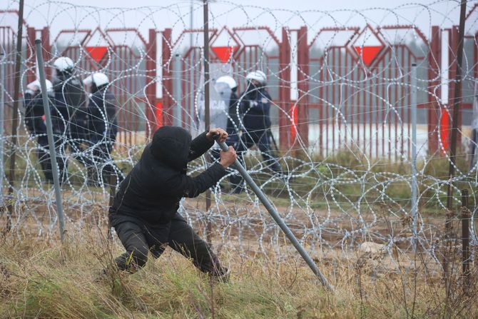 Poljska, migranti, Belorusija, granica