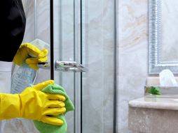 Čišćenje, tuš kabina, staklo