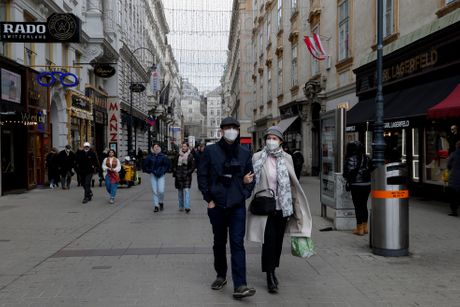 Austrija, Beč, korona virus