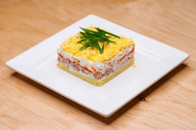 Salata Mimoza Salata Mimoza