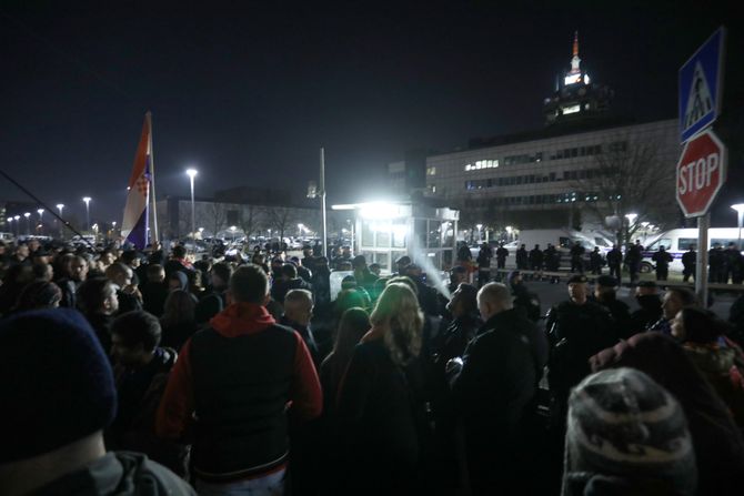 Zagreb protest protiv kovid potvrda