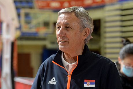 Trening reprezentacija Srbije, Svetislav Kari Pešić Trening reprezentacija Srbije, Svetislav Kari Pešić