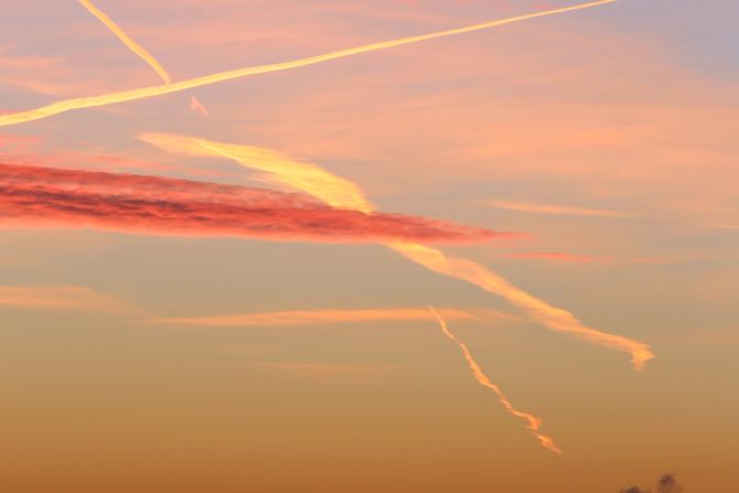 Voždovac auto-put auto put  magla smog jutro svitanje sunce zora