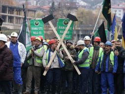 Protest rudari Sarajevo