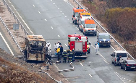 Bugarska autobus nesreća zapalio se