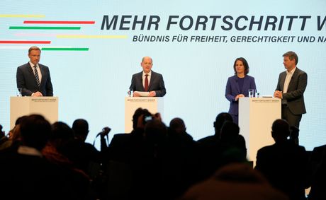 Nemačka stranke Olaf Šolc  Socijaldemokrate Zeleni Liberali