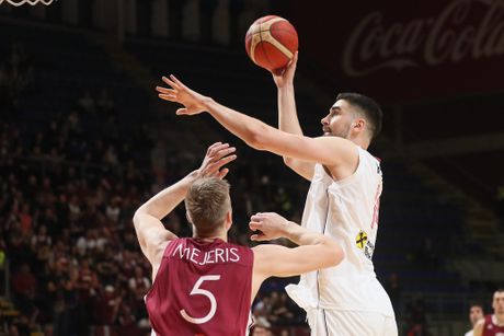 Košarka kvalifikacije za FIBA Svetsko prvenstvo 2023 Srbija Letonija