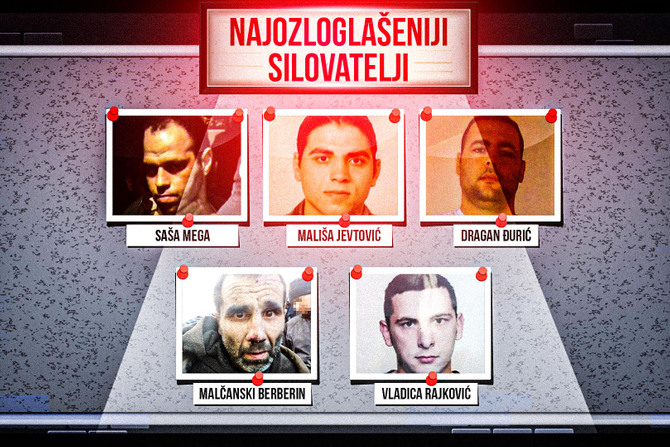 Najozloglaseniji silovatelji srbije, Sasa Mega, Malisa Jevtovic, Dragan Djuric, Malcanski berberin, Vladica Rajkovic