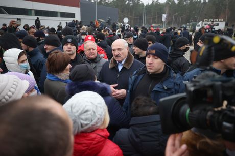 Aleksandar Lukašenko se obratio migrantima na granici