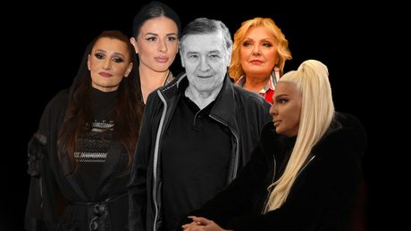 Milutin Mrkonjić, Mira Škorić, Snežana Đurišić, Ana Sević ,  Jelena Karleuša