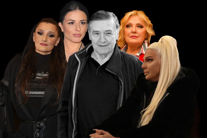 Milutin Mrkonjić, Mira Škorić, Snežana Đurišić, Ana Sević ,  Jelena Karleuša