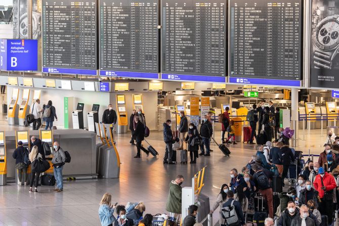 aerodrom putnici nemačka frankfurtski aerodrom